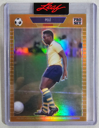 Card Leaf Pro Set Gold Pelé 27/199 0