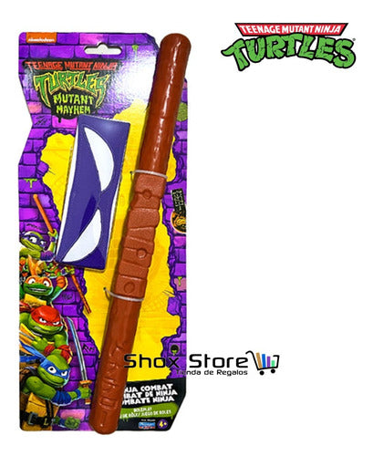 Playmates Toys Ninja Turtles Combat Set Costume Accessories for Kids 1