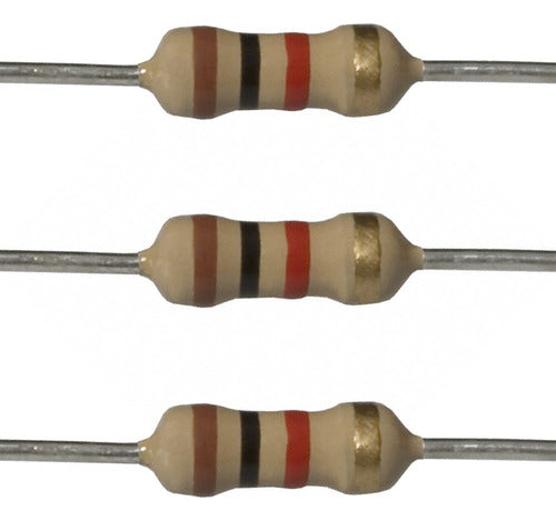 Resistor 2W 1000 Ohms 1K 5% Pack of 10 0