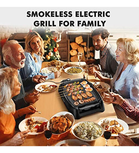 Aigostar Indoor Smokeless Grill, Electric Grill 5