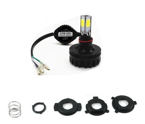 HID XENON Wave Kit Cree LED For Motorcycle And Car - 4 Sides High & Low Beam White 0