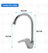 Metalgrif Bathroom Sink Set Nahuel White Odyssey Faucet 2