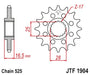 JT Piñon De Transmision KTM Superduke 1290 14-17 525 Z16 FAS 1