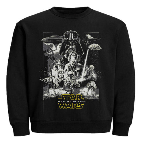 Burbi Round Neck Sweatshirt Friza Star Wars Dtf Premium 0