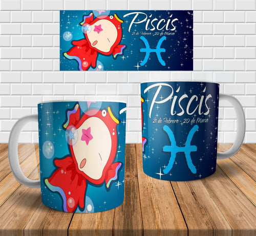 Imprimi Kits Plantillas Tazas Signos Zodiaco Cute Sublimar Sublimación 7