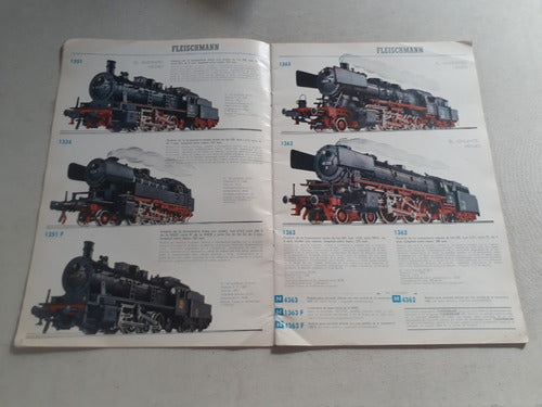 Catalogo Trenes Fleischmann Ferrocarriles En Miniatura 1969 1