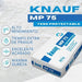 Knauf MP75 Proyectable Interior Plaster Bag x 25kg 3