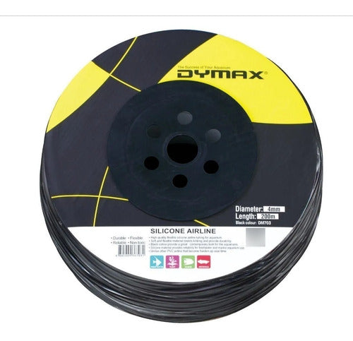 Manguera Dymax Silicona 6x4 Aireador 200mt Hidroponi Acuario 0