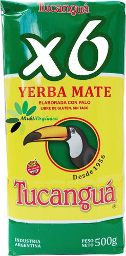 Tucanguá Yerba Mate Tradicional Suave 500gr - Pack 0