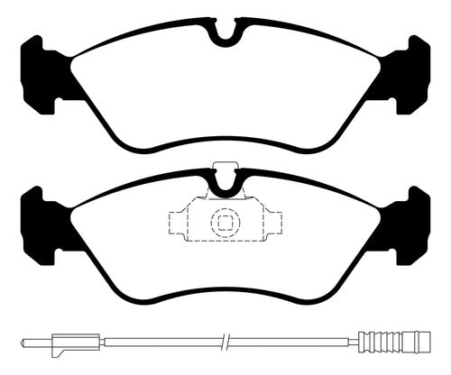 Brake Pads for Mercedes Benz Sprinter 312 95/06 Lit 0