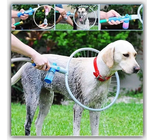 Water Circular Sprinkler Bathing Suit for Pets Dogs Cats 360 1