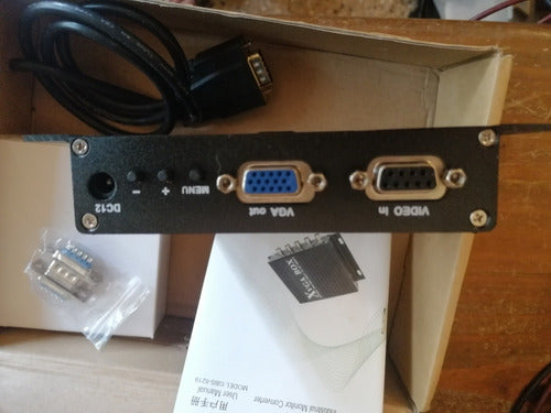 Xvga Box, Converidor De Video Industrial. 3