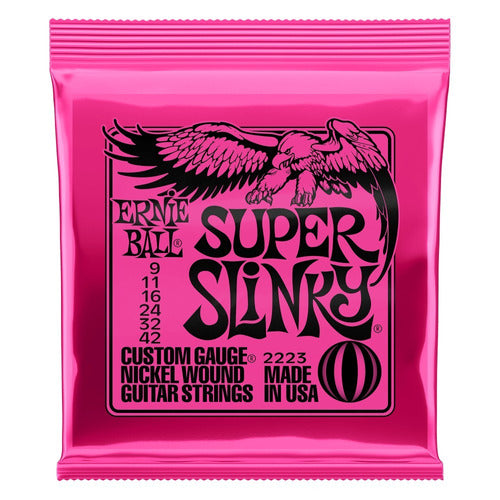 Ernie Ball Pack of 3 Nickel Wound 009 Electric Guitar Strings 1