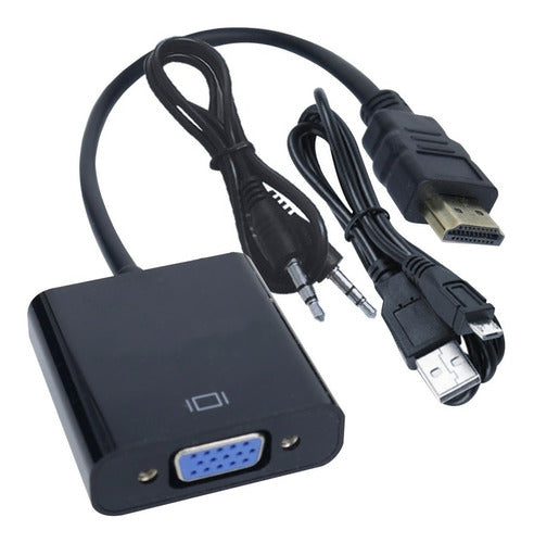 Duaitek HDMI to VGA Active Converter with Audio 5V 0