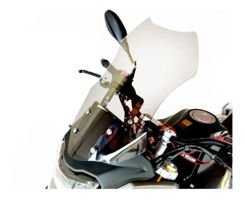 Bolha Alta Transparente G310gs + Reforço Bmw 310 Gs Cristal 0