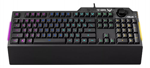 Teclado Gaming Asus Tuf K1 Usb 1000hz 5 Zonas Rgb Mtz 1