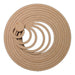 Set of 13 Concentric Rings 1 cm Dreamcatcher MDF 3 mm 30 cm 10 Units 0