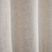 Cortina Ducha Baño Lino Con Volantes Beige 183x183cm 5