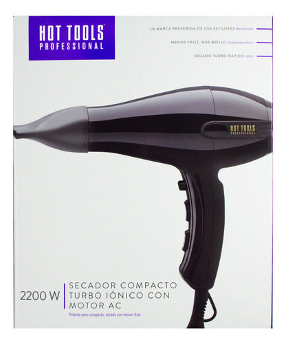 Hot Tools Professional Ionic Turbo Hair Dryer 2200W 3C 6