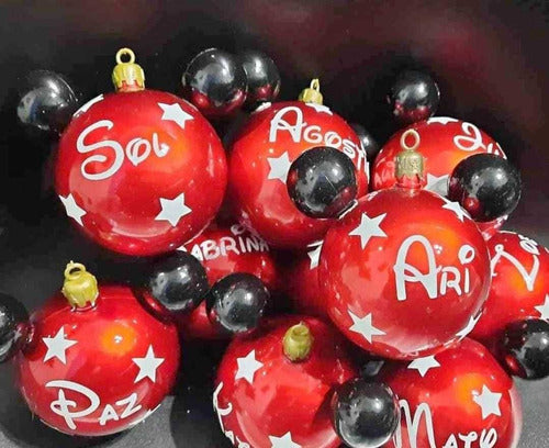 Personalized Mickey Christmas Bauble 1