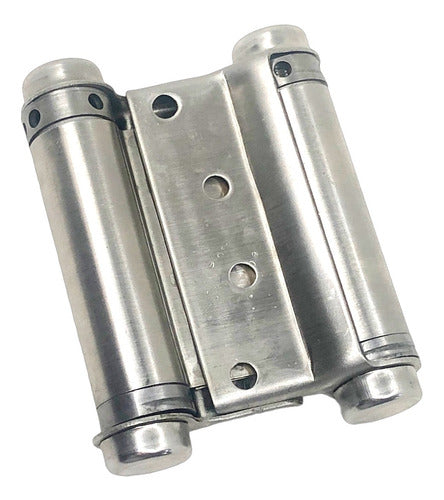 BRZ Vaiven Double Action Hinge 100 Mm Stainless Steel 4" 0