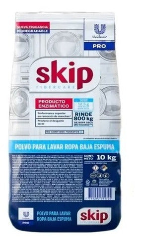 Skip Powder Detergent 10kg Low Foam Pack of 2 Units 1