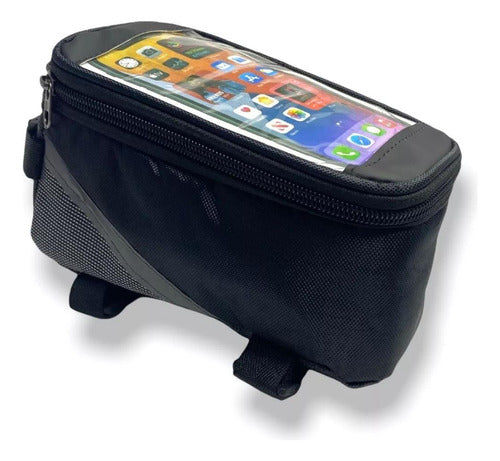 Generic Bolso Alforja Porta Celular / GPS Para Bicicleta 0