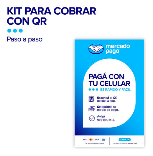 Official Kit for QR Code by Mercado Pago 3