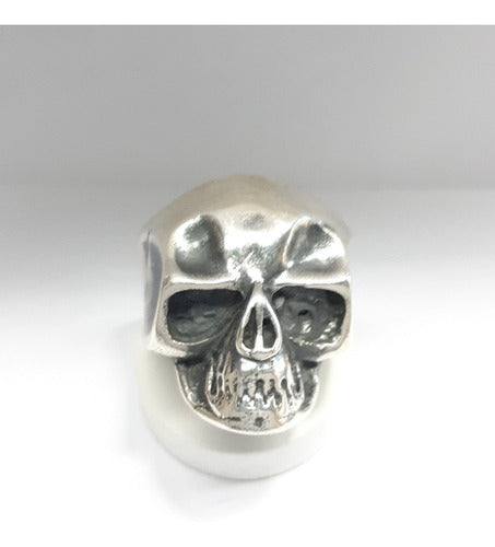 Anillo Hombre  Plata Calavera Craneo Gotico Rolling Stone 0