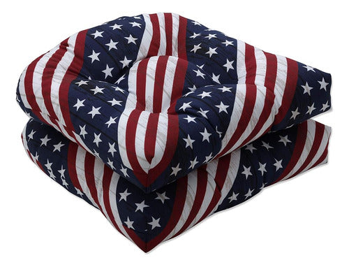 Pillow Perfect American Style Chair Seat Cushion – Perfect for Indoor and Outdoor 0