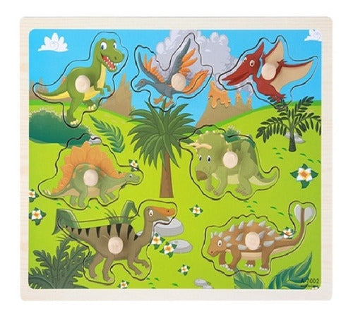 Cubeta Wooden Animal Figure Educational Puzzle 0