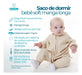 Saco De Dormir Bebê Manga Comprida Soft 9 A 18 Meses Bege 6