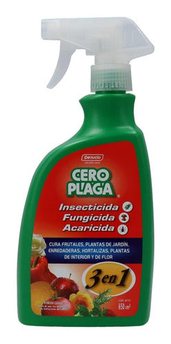 Cero Plaga 3 En 1 Insecticida - Fungicida - Acaricida 650cc 0