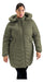 Women's Plus Size Long Jacket Hooded Warm Waterproof 22