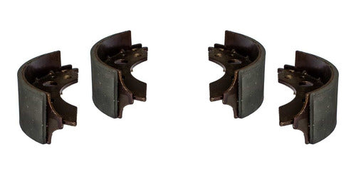 Kit of Brake Shoes with Tape Renault 9/11/19 Girling 180x41 0