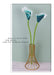 Grace Florist Mini 15" Calla Lily Artificial 10 Wedding Bouquets 3