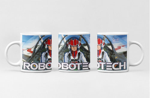 Robotech Taza Retro 80, Thundercats, Silverhawks, He-Man 1