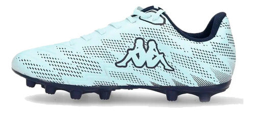 Kappa Pescara FG Men's Soccer Boots - Light Blue and Navy 1