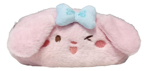 Burdah Plush Rabbit Pink Cosmetic Bag 0