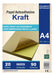 GRÁFICA LÍMITE Kraft Adhesive Paper A4 X20 Sheets Sticker Label 0