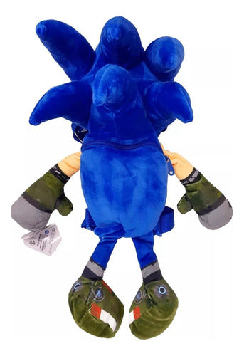 Sonic Plush Backpack 30 Cm Son7020 3