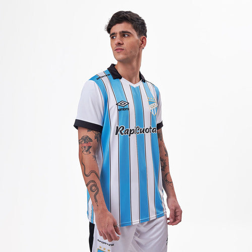 Umbro Official Unisex Striped Soccer Jersey - Atlético Tucumán 08 1