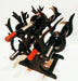 Handcrafted Wooden Tree-Shaped Wine Rack for 5 Bottles 2