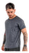 Crossray Sport Men's Loose Fit Elasticized Running Urban Gym T-Shirt 5