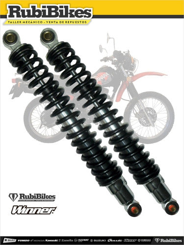 Amortiguador Trasero Xl 125 Winner Sahara Set Por 2 1