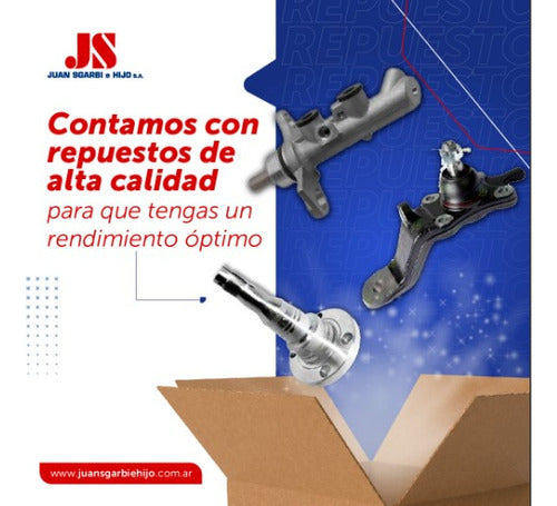 JS Maza De Rueda Trasera Con Rodamiento Para Fiat Regata 83/95 6