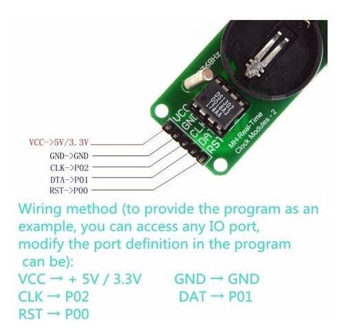 Itytarg RTC DS1302 Real Time Clock Module for Arduino 1