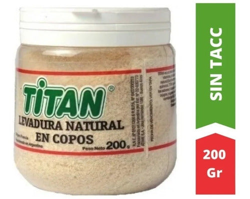 Pack of 2 - Nutritional Yeast Flakes - Titan X200g - Shipping Included 1