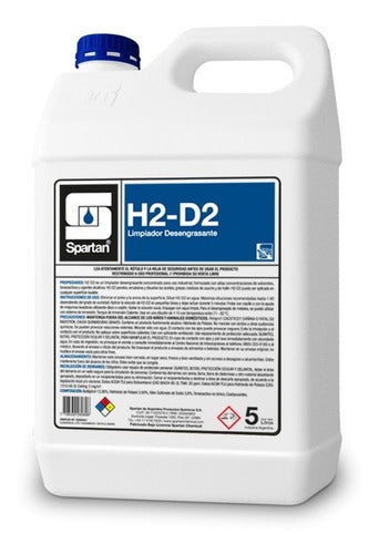 Spartan H2 D2 Engine Cleaner Degreaser 5 L 0