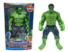 Set 5 Muñecos Avengers Ironman Spiderman Hulk Thanos Con Luz 3